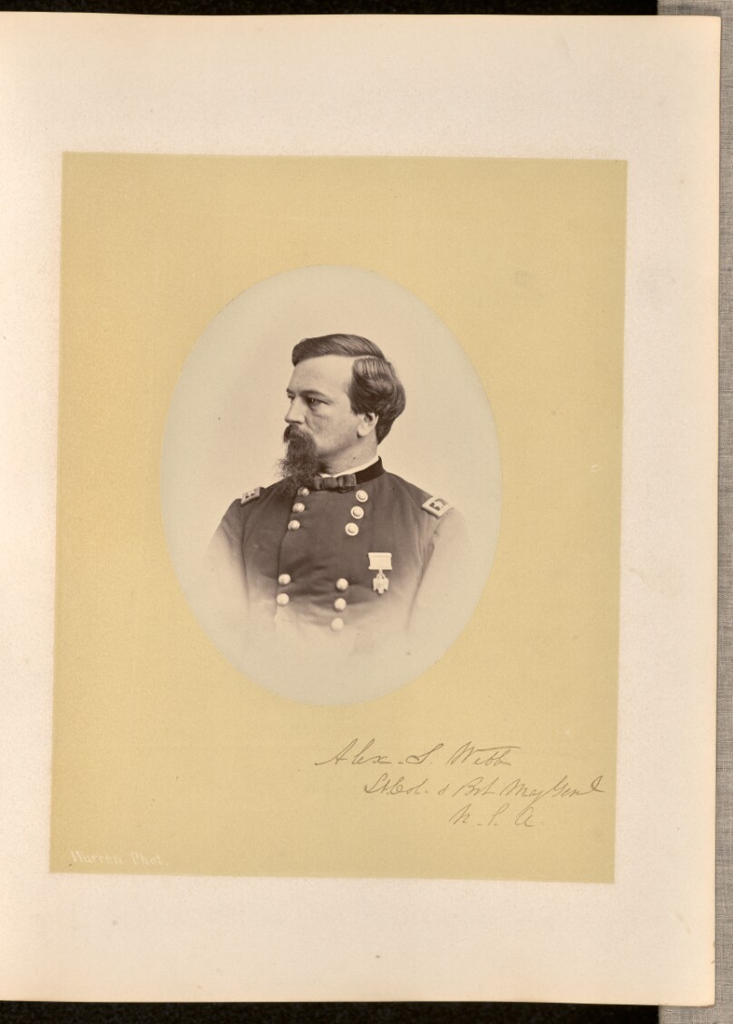 Alex. S. Webb, Lieutenant Colonel and Brevet Major General, N.P.A.