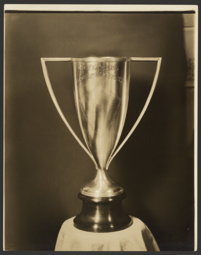 [New England Typewriting Contest trophy]