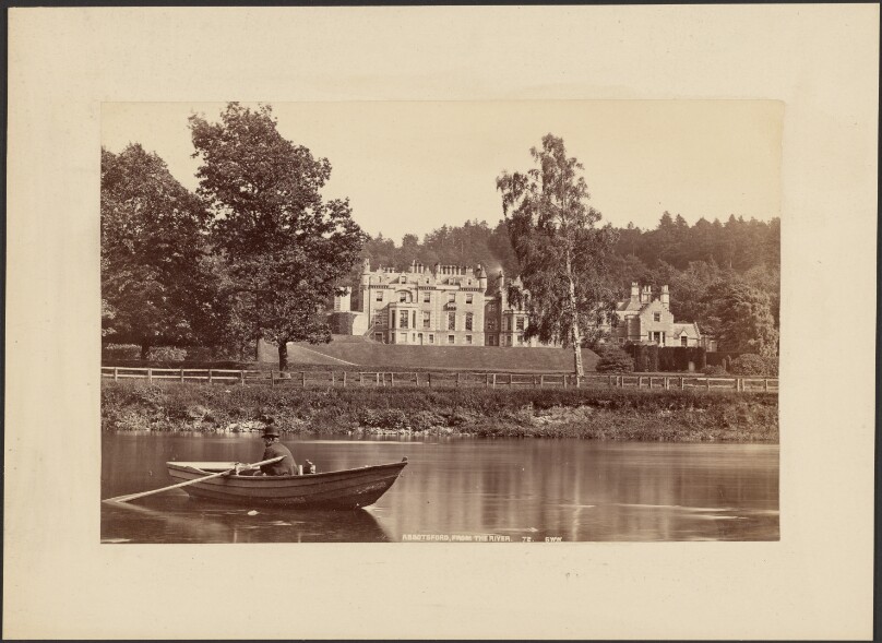 Abbotsford, from the river