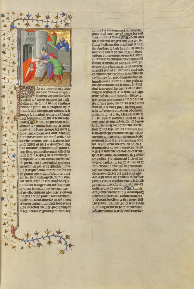 Athaliah, Queen of Judah, Dragged from the Temple