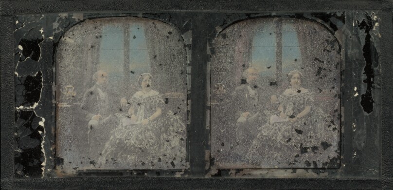 [Portrait of an Elderly Couple]