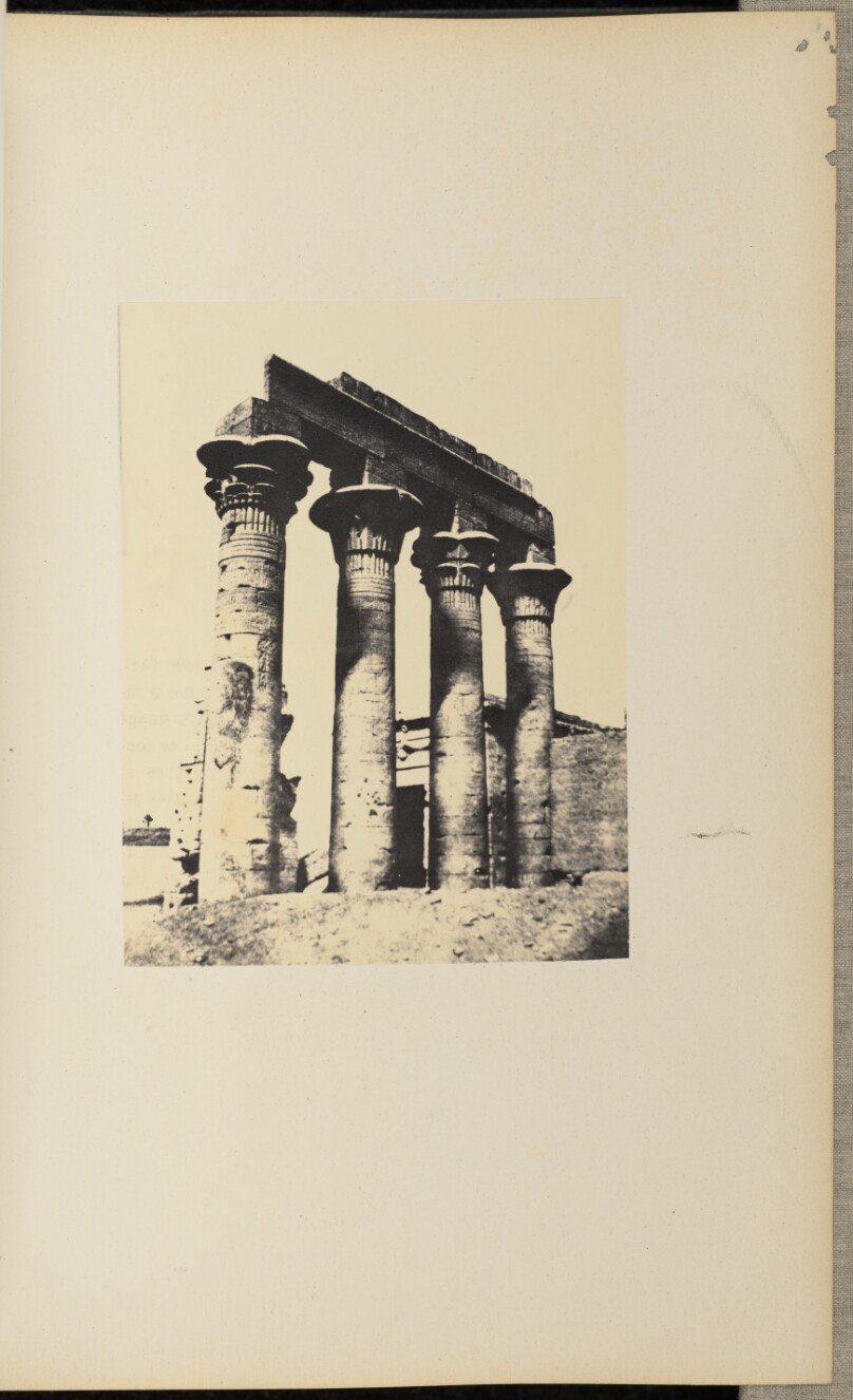[Four columns and ruins]