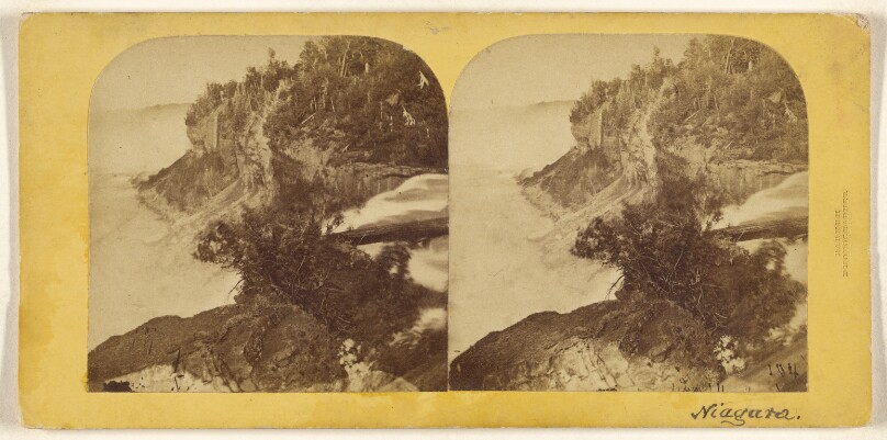 [Bluffs of Goat Island, Niagara Falls]