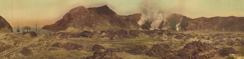 Crater Bay, White Island, New Zealand