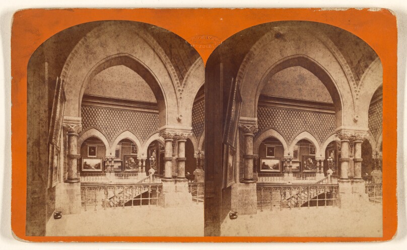[Interior of the Academy of Fine Arts, Philadelphia, Pennsylvania]