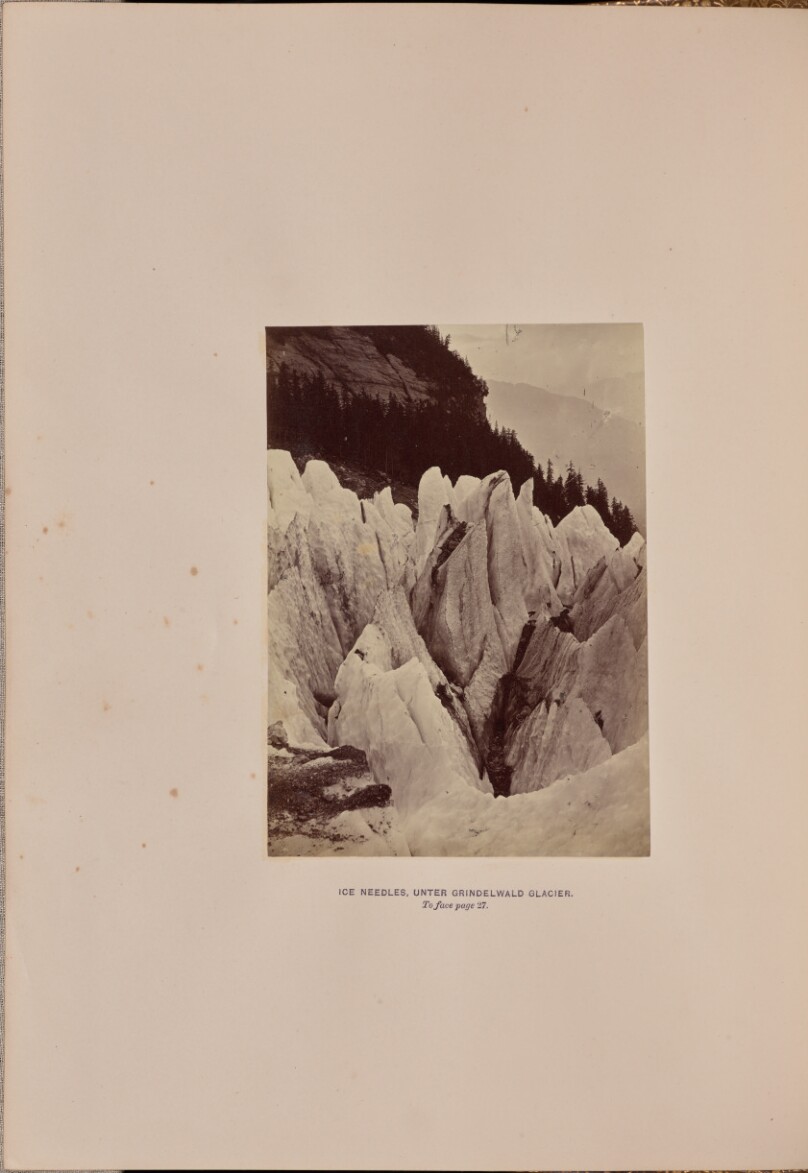 Ice-Needles - Unter Grindelwald Glacier