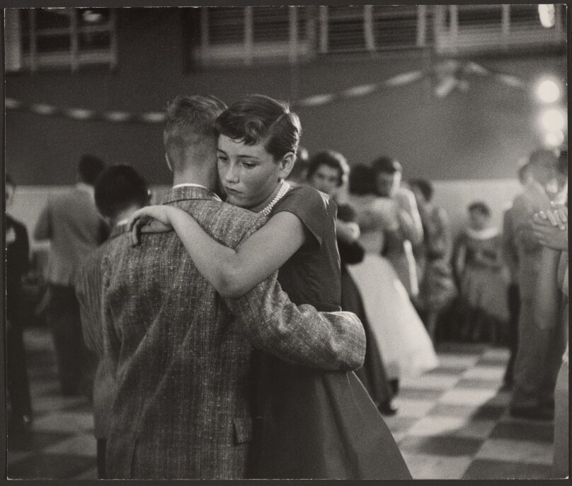 [Teenage Couple Slow Dancing]