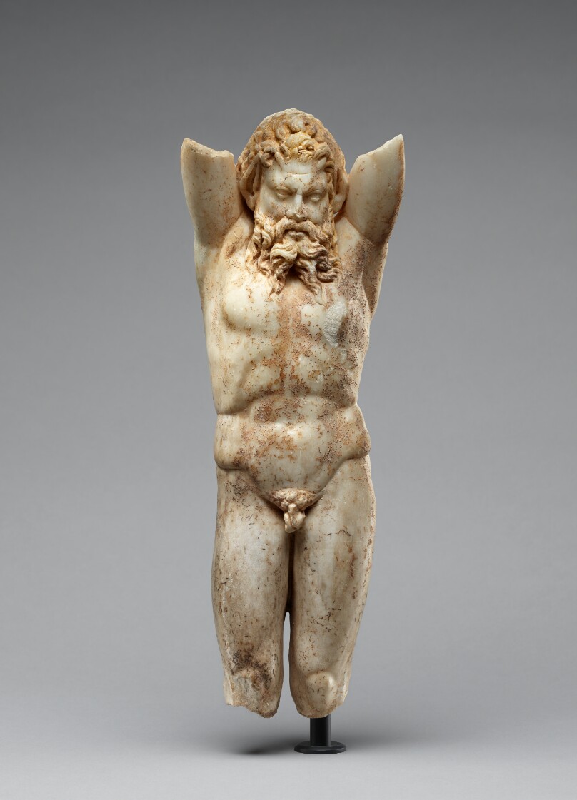 Furniture Support Shaped as a Hanging Marsyas