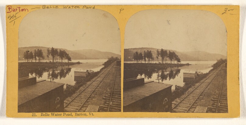 Belle Water Pond, Barton, Vt.
