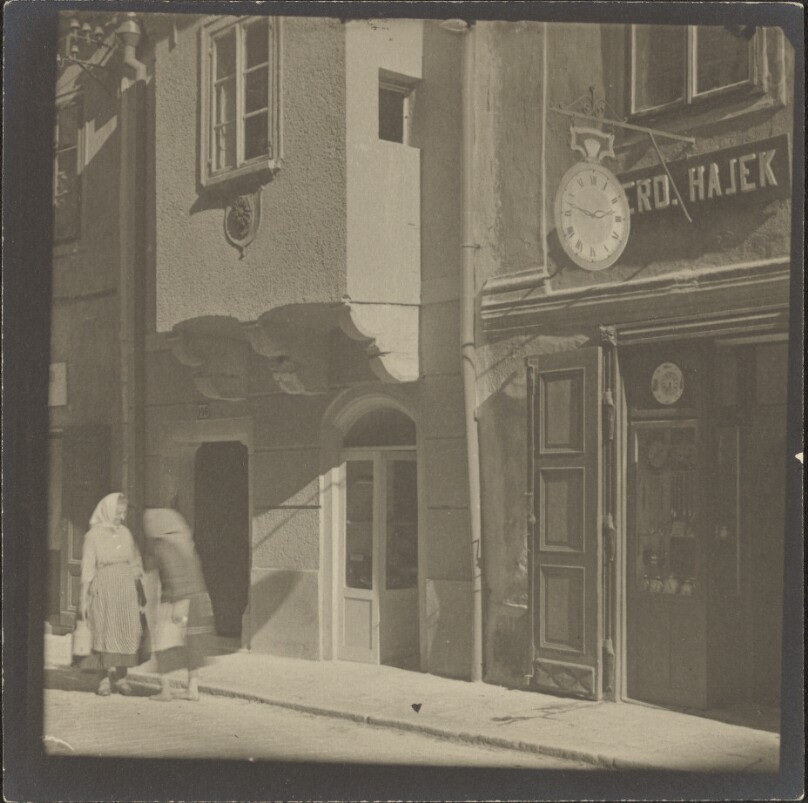 [Two women in the street]