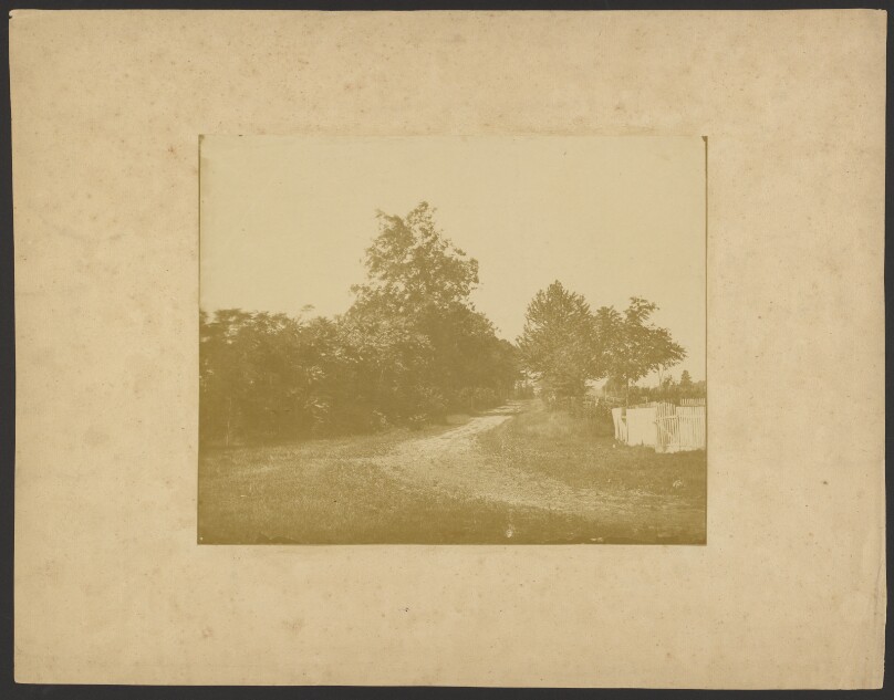 [Landscape with dirt road]