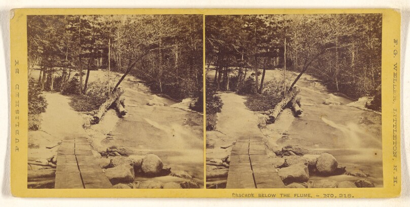 Cascade Below The Flume.