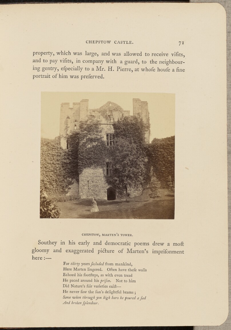 Chepstow Castle; Marten's Tower