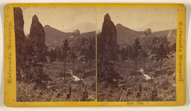 Echo Park. [Glen Eyrie, Colorado]