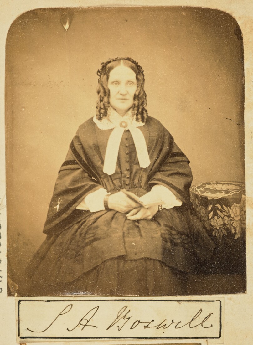 [Portrait of P. A. Boswell]