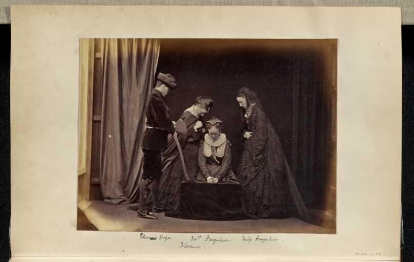 Edward Hope, Mrs. Farquhar, Miss Farquhar, Florence