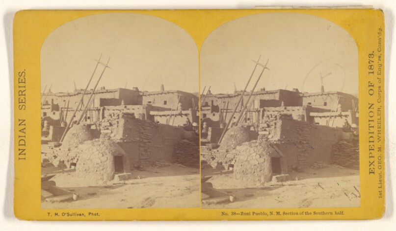 Zuni Pueblo, N.M. Section of the Southern half.
