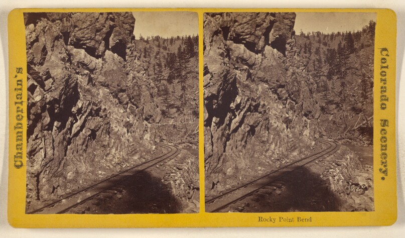 Rocky Point Bend [Grand Canon of Clear Creek, Colorado]