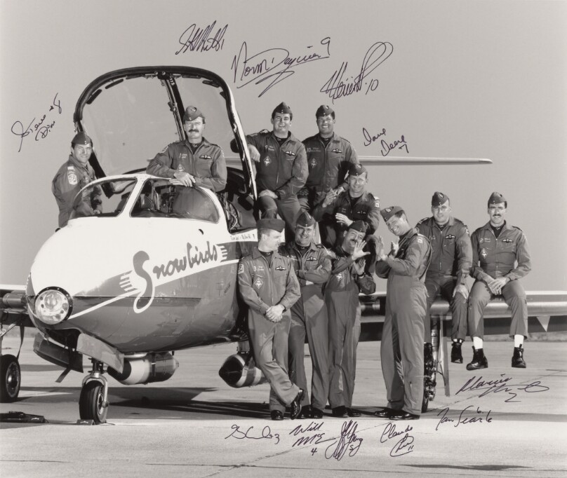 Snowbirds pilots