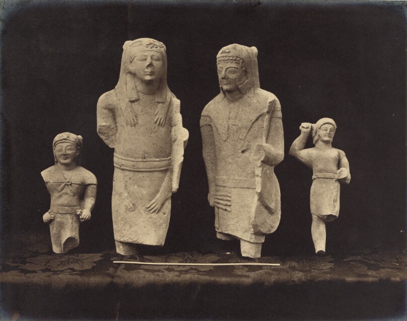 Archaic Figures of Herakles, of various sizes