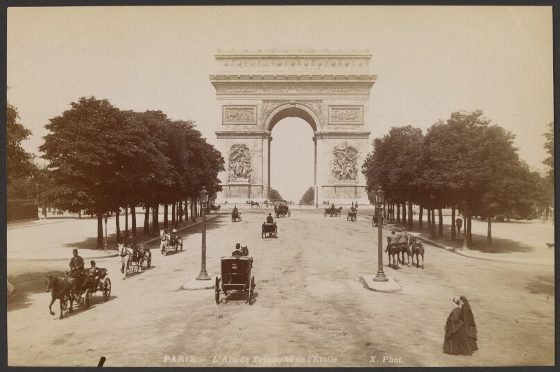 Paris, L'Arc de Triomphe de l'Etoile