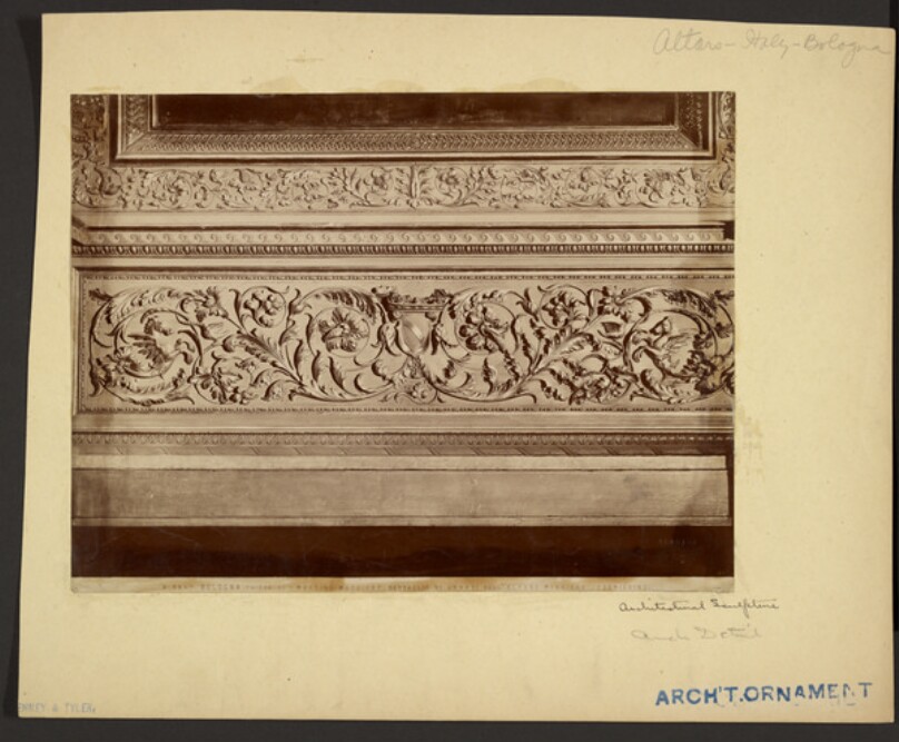 Altar detail, Church of St. Martino Maggiore, Bologna