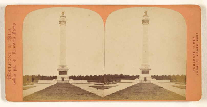 Boulogne s/Mer. Colonne de la Grande Armee.