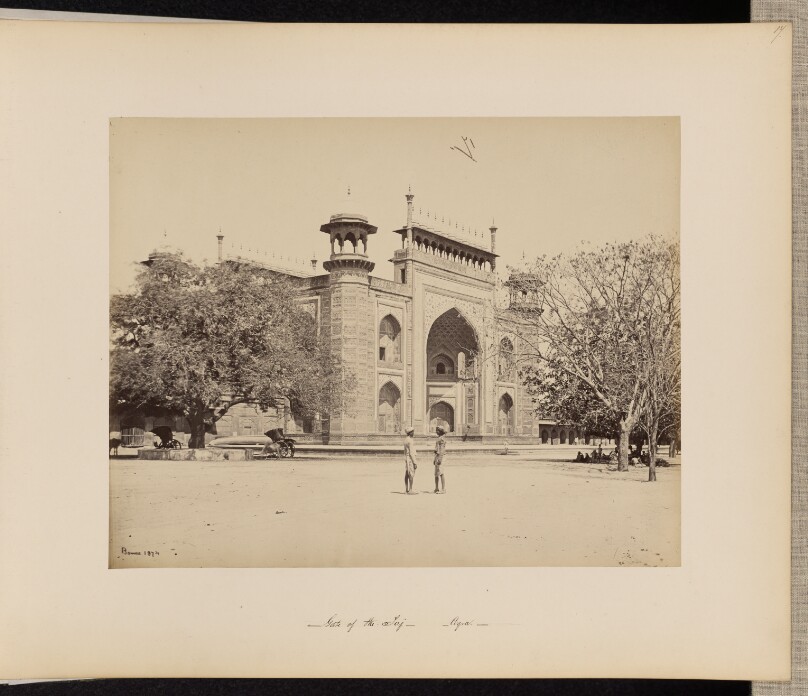 Agra; The Gate of the Taj