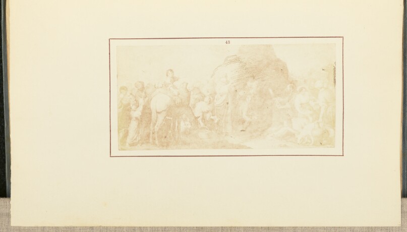 Moses Striking the Rock in Horeb