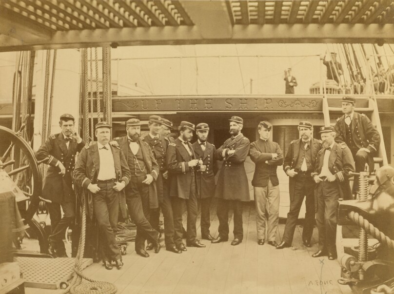 Officers of U.S.S. Colorado