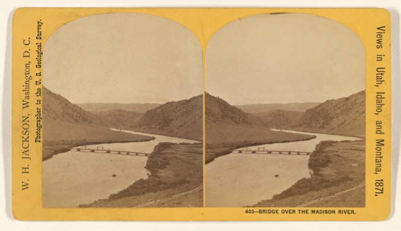Bridge Over The Madison River.
