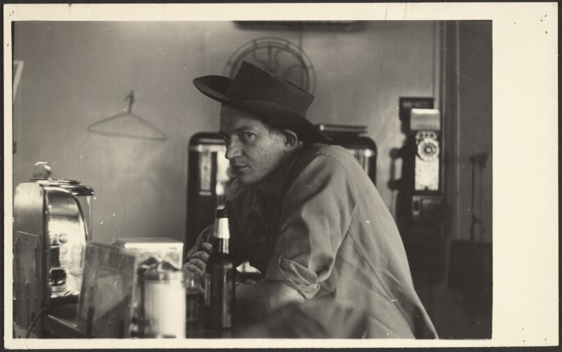 Man at Lunch Counter, Pinole, California