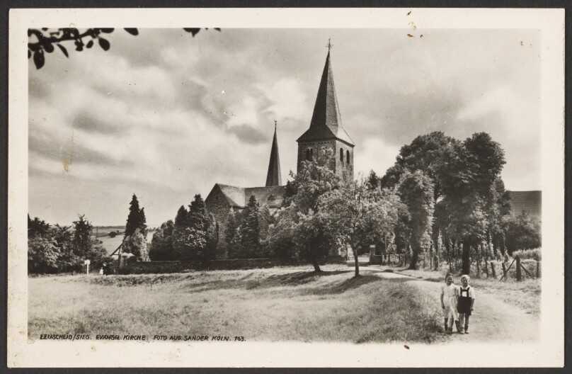 Protestant church, Leuscheid on the Sieg, Westerwald (Evangelische Kirche, Leuscheid an der Sieg, Westerwald)