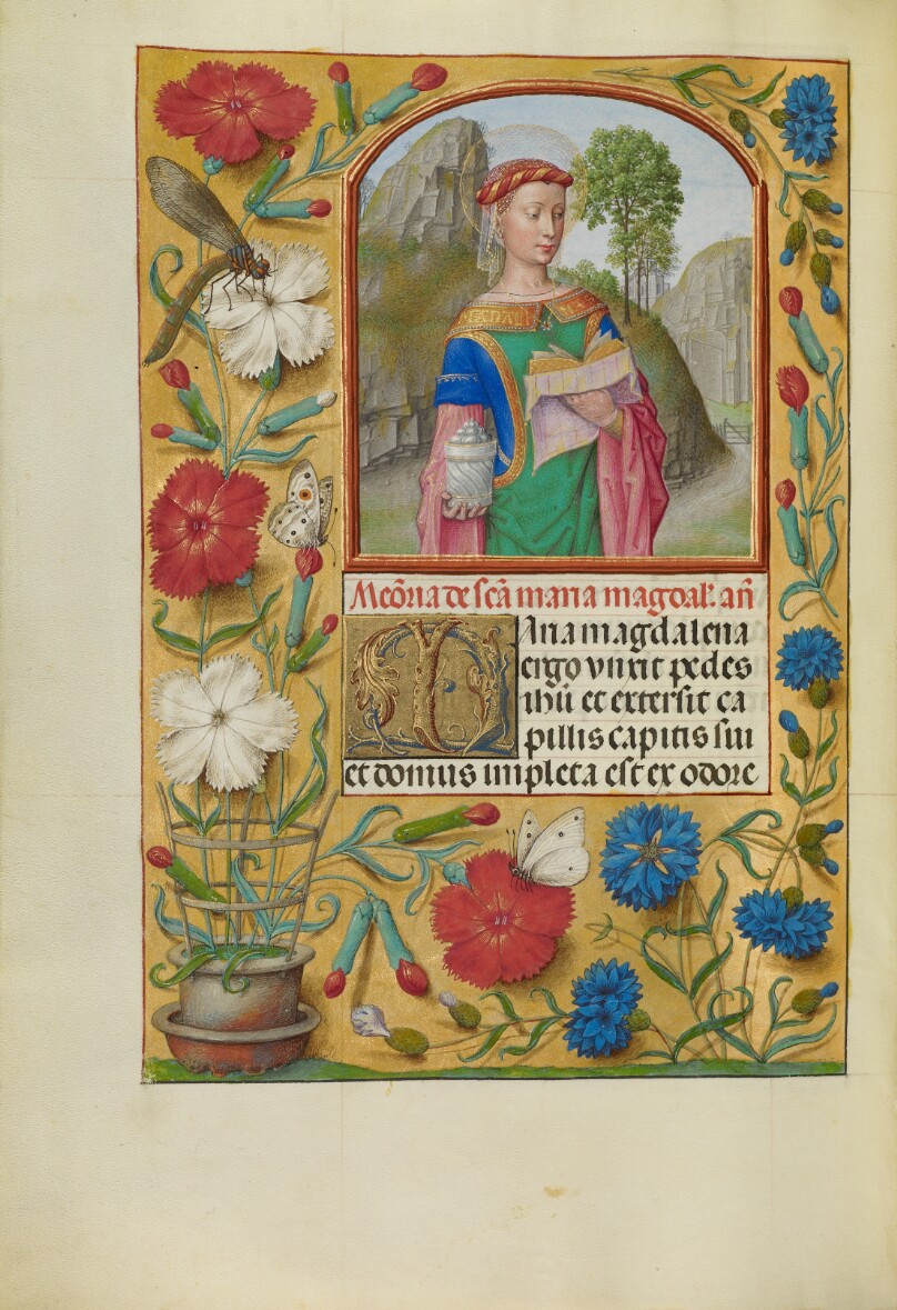 Mary Magdalene with a Book and an Ointment Jar