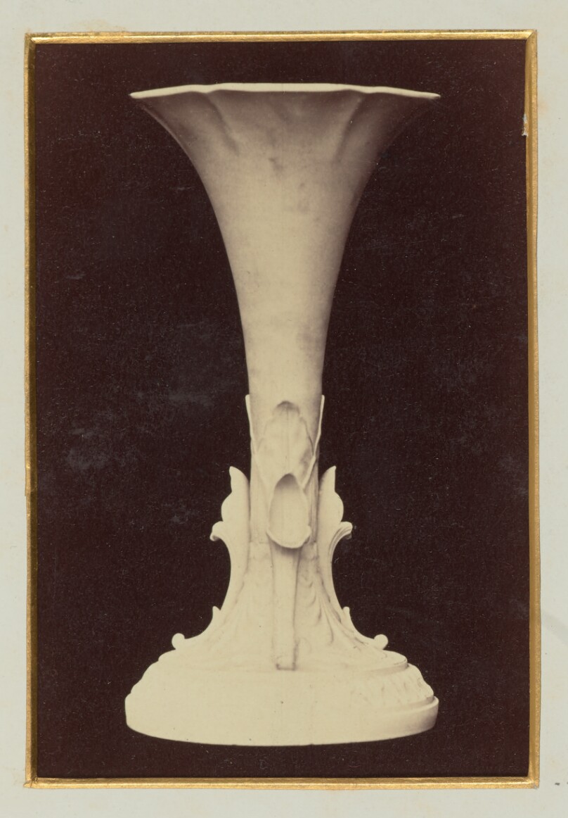 [Slender, tulip-like vase]