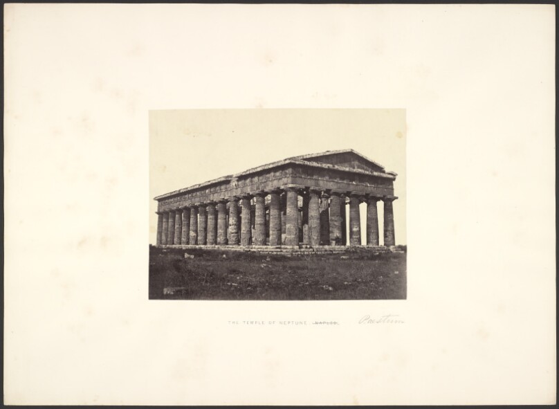 The Temple of Neptune, Paestum