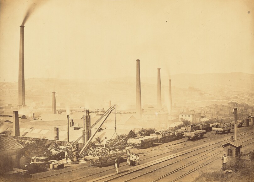 Embranchement et Usines de MM. Pétin et Gaudet à Saint-Chamond