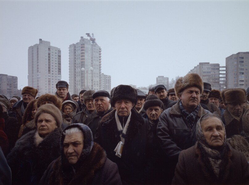 A Rally of the Opposition Candidate Alexander Milinkevich