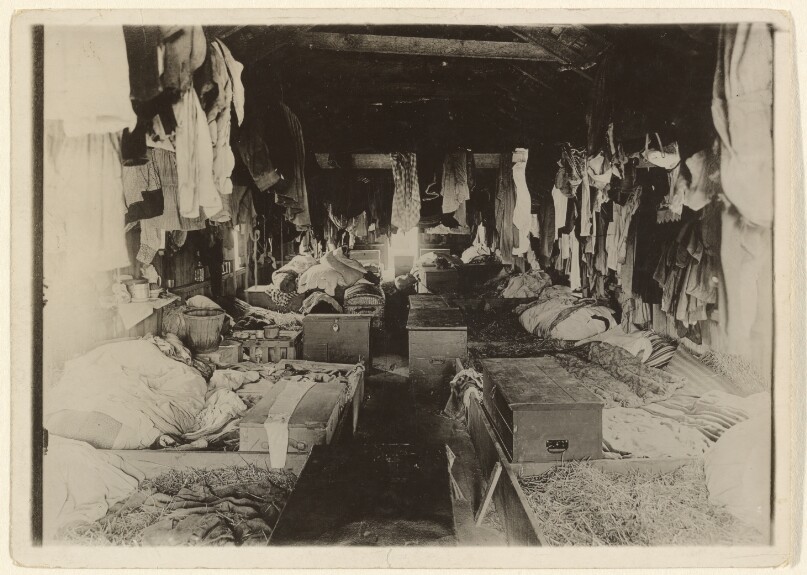Interior of Berry Pickers' Shack, Maryland