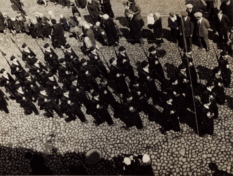[Marching Militia. (Civil Guard) Marschierende Miliz (Zivilgarder)]