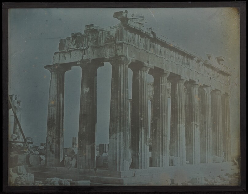 Facade and North Colonnade of the Parthenon on the Acropolis, Athens