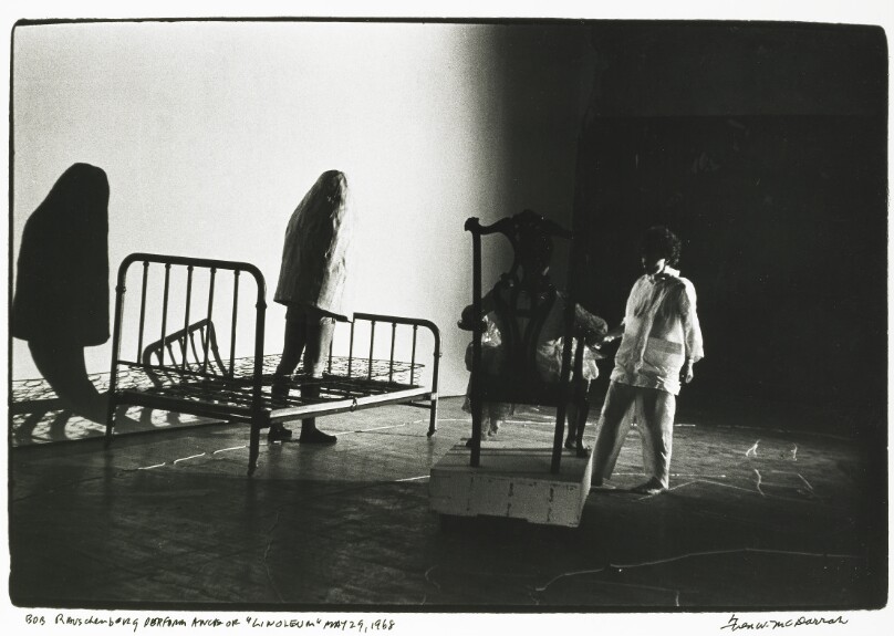 Bob Rauschenberg Performance of "Linoleum"