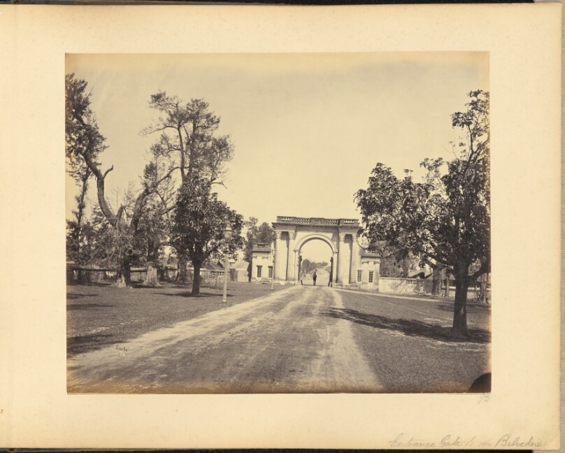 Entrance Gate to Belvedere