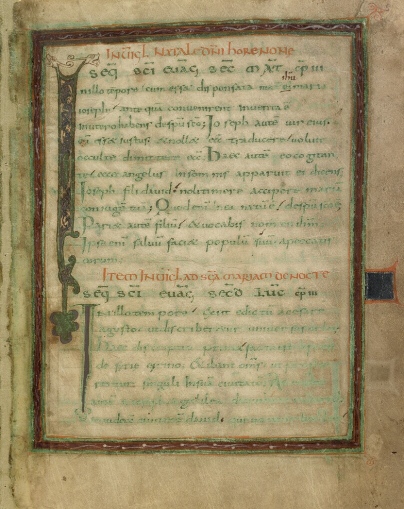 Leaves from a Gospel Lectionary