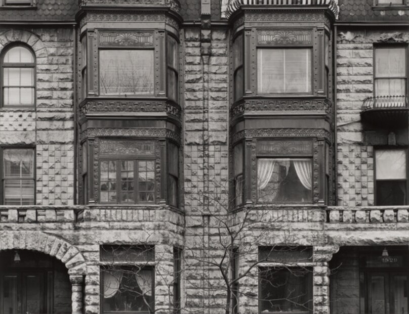 Facade with Tree, Chicago
