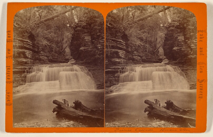Fairie's Cascade. [Havana Glen, N.Y.]