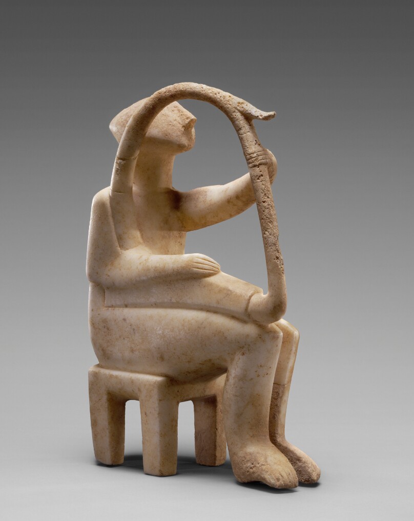 Male Harp Player of the Early Spedos Type