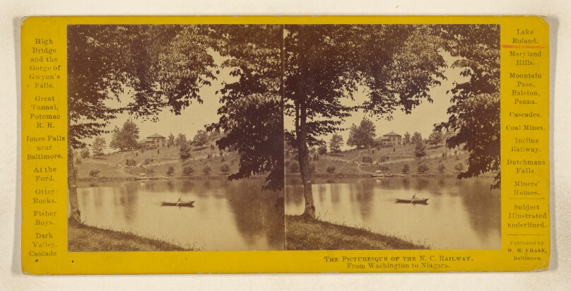 Lake Roland. [N.C. Railway]
