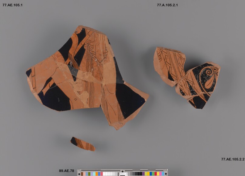 Attic Red-Figure Calyx Krater Fragment