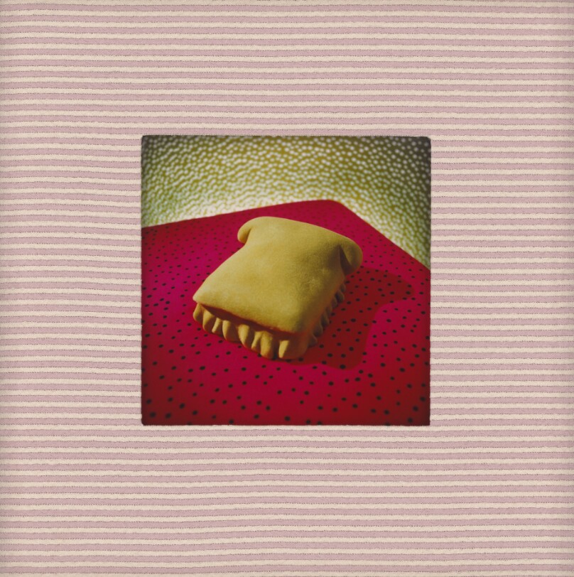 Untitled (Chartreuse Bed, Pink Floor)